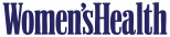 Logo for Womens Health magazine with the words Womens Health in bold, dark blue, serif font on a light background.